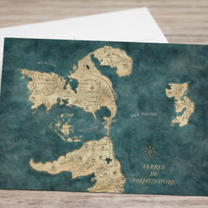 Carte du monde – format A5
