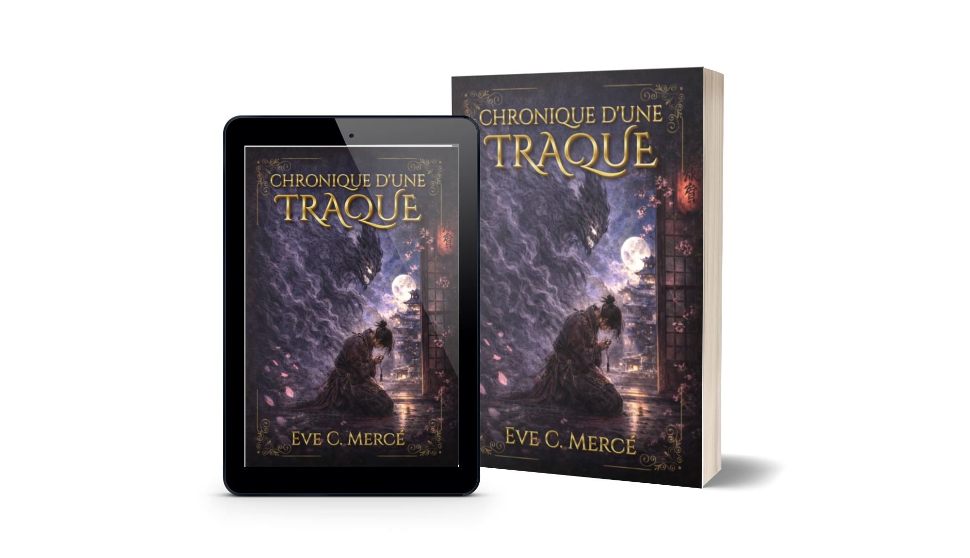 couverture chronique d'une traque Eve C. Mercé